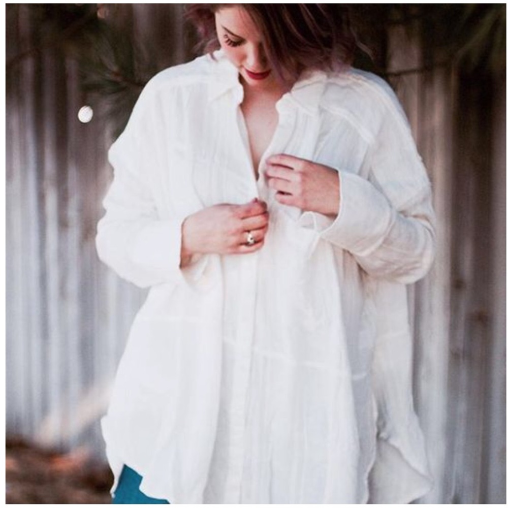 ❤️SOLD❤️Free People Cozy Nights Top - Picture 3 of 8